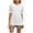 White, variant on Besolor Womens Summer Tops Lace Patchwork Crew Neck Short Sleeve Shirts Pleated Dressy Blouses Outfits Trendy 2025