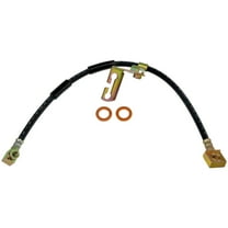 Dorman H380072 Front Driver Side Brake Hydraulic Hose for Specific Chrysler / Dodge / Plymouth Models Fits select: 1991-1995 CHRYSLER LEBARON, 1994-1995 DODGE CARAVAN