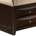 thumbnail image 6 of Newboti Furniture Marilla G1525G-QSB3 Queen Storage Bed, Cappuccino 68204, 6 of 7