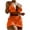 Orange, variant on ibuvkizy Tankinis Swimsuits for Women Loose Modest 3 Pieces Bathing Suits Women's New Bikini Three Piece Swimsuit Solid Split Swimsuit Set Bikini Sets for Women's Plus Size