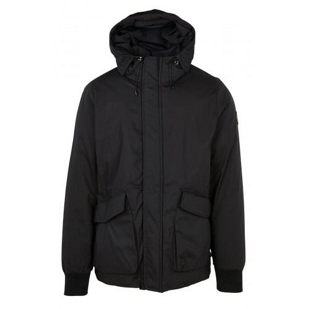 Scotch & Soda BLACK Regular Fit Hooded Jacket, US Small Scotch & Soda BLACK Regular Fit Hooded Jacket, US Small