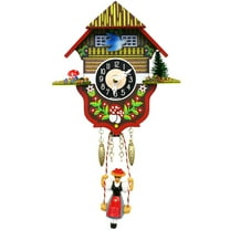 Alexander Taron 5" Engstler Battery-Operated Mini Cuckoo Wall Clock