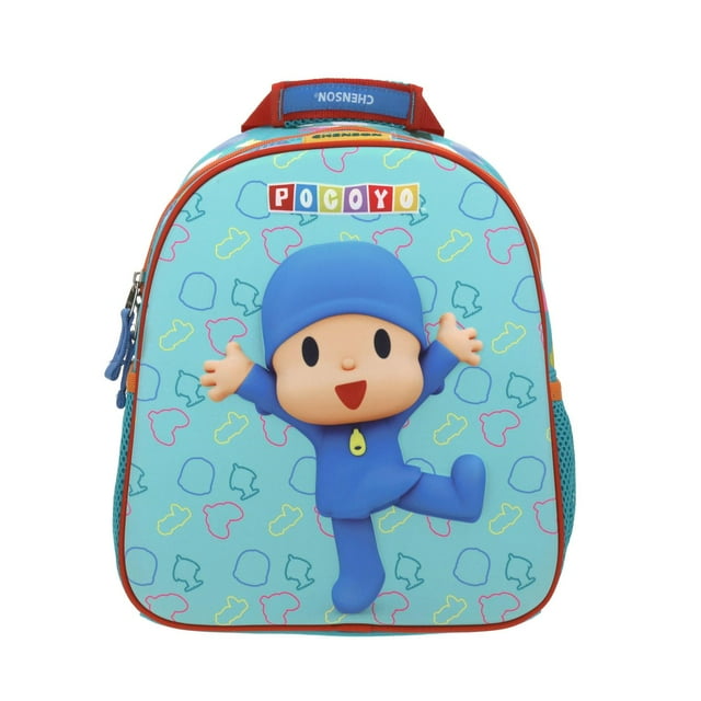 Mochila Chico Verde Chenson Pocoyo Kinder HAPOC para niño CHENSON PY65690-G