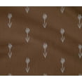 thumbnail image 4 of oneOone Coton Flex Brun Tissu Flèche Ikat Robe Tissu Tissu Imprimé par la Cour 40 Pouces de Large, 4 of 4
