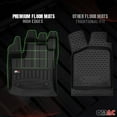 thumbnail image 4 of OMAC Premium Floor Mats for Chevrolet Trailblazer 2021-2024 FWD All-Weather 3pcs, 4 of 12