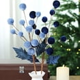 thumbnail image 4 of Eye Catching Velvety Wraped Stem Stylish Christmas Tree Picks Charm With Plush Texture For Seasonal Decoration, 4 of 8