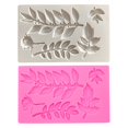 thumbnail image 4 of piaybook Baking Molds Christmas Branch Flower Vine Rose Silicone Tool Fondant Cake Texture Tool Baking Edge Glue Decoration Different Shape Easy To Clean for Chocolate,Cake,Candy,Cookie, 4 of 9