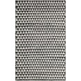 thumbnail image 1 of Unique Loom Chindi Jute Geometric Casual Rug 5' x 8' Rectangle White/Black, 1 of 2
