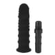 thumbnail image 1 of Cabezal de masajeador de fascia de silicona suave para relajación muscular profunda, cabezal de repuesto negro, calibre 16 mm/0,63 pulgadas, 1 of 14
