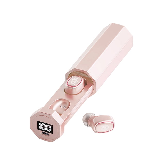 A7 Pantalla digital Auriculares inalámbricos con Bluetooth Auriculares intrauditivos Compartimiento de carga de 300 mah