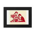 thumbnail image 1 of China Red Education Propaganda Technology Desktop Photo Frame Ornaments Picture Art Painting, 1 of 3