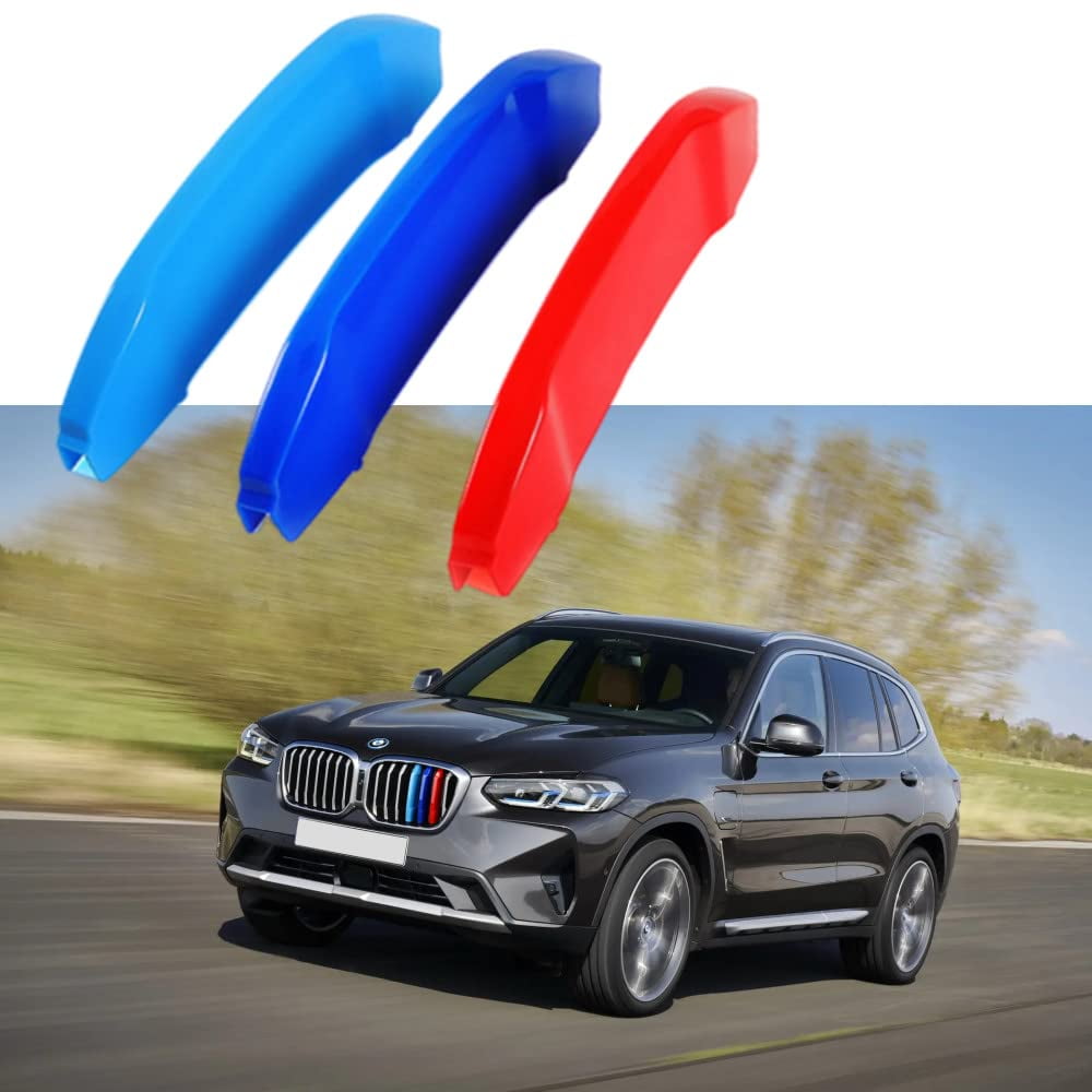 TOPGRIL MColored Grille Insert Trims Stripe M Sport Grille Insert Trim