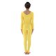 thumbnail image 3 of Adulto Spandex Body Catsuit Traje de baile Stretch Unitard Mono Amarillo Amarillo 2XL jinwen traje de spandex de las mujeres, 3 of 6