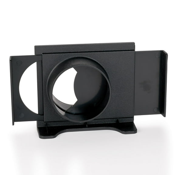 Woodriver Dust Connection 4" Wall Mount Abs Self-Clean Blast Gate Fitting