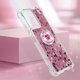 thumbnail image 4 of Funda para Xiaomi Redmi Note 12 4G con Brillo Líquido Flotante, Purpurina, Parachoques y Anillo Giratorio Soporte, 4 of 5