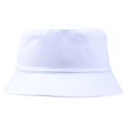 thumbnail image 1 of Unisex Cotton Fisherman Hat Solid Color Beach Outdoor Sunshade Hip Hop Basin Cap, 1 of 5