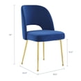 thumbnail image 2 of Ergode Rouse Dining Room Side Chair - Navy, 2 of 5
