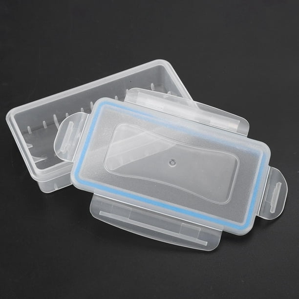 Akozon Battery Holder, Waterproof Easy To Carry Battery Storage Box, Strong  Small Size Lightweight For Home