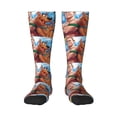 thumbnail image 2 of Lsque Scooby-Doo Printed Crew Socks Men's Women's LightWeight Thin Casual Calf Socks ,Knee High Socks,Cotton Socks, 2 of 9