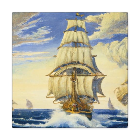 Sailing The Uncharted - Canvas