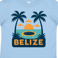 thumbnail image 4 of Inktastic Belize Tropical Sunset with Palm Trees Boys or Girls Toddler T-Shirt, 4 of 5