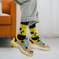 thumbnail image 4 of Calcetines de algodón con figuras de Pokémon para hombre y mujer, calcetín de Squirtle, Charmander, Bulbasaur, Anime, Cosplay, regalo de Navidad, 4 of 4