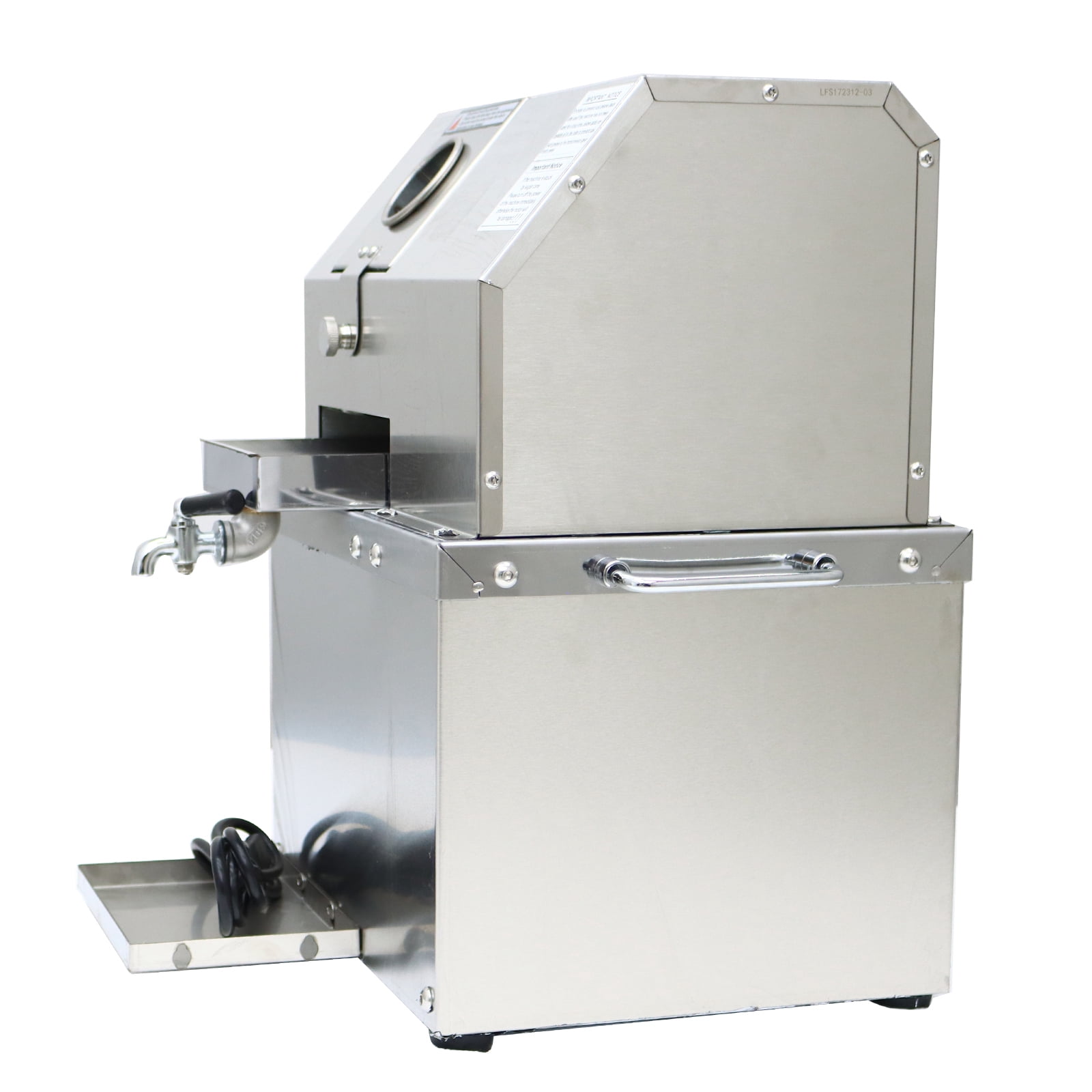 Electric Sugarcane Juicer Sugar Cane Press Juice Machine Commerical Desktop 110V 800W