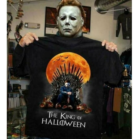NEW Michael Myers Tshirt Character The King Of Halloween Men