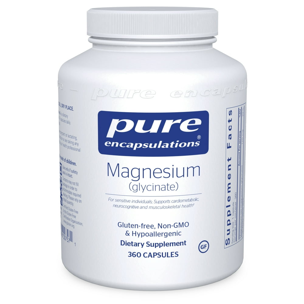 Pure Encapsulations Magnesium (Glycinate) Supplement to Support