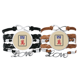 thumbnail image 1 of Mahjong millones 4 azulejos patrón Pulsera pareja de cuerdas de cuero Unbranded M, 1 of 3