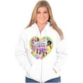 thumbnail image 3 of XOMG POP That What Im About Song Women Plus Size Zipper Hoodie Brisco Brands 2X, 3 of 5