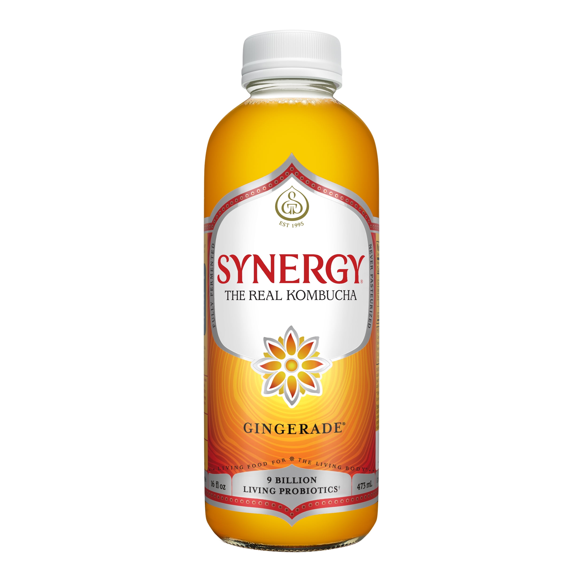 GT's Synergy Guava Goddess Raw Kombucha, 16 fl oz - Fairway