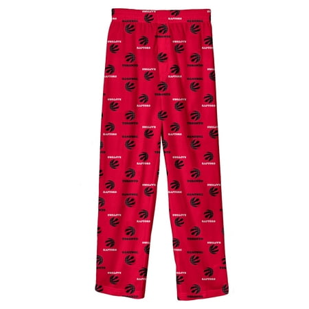  Toronto Raptors Youth Allover Print Pyjama Pants - Size Youth  Medium (10/12) Red : Clothing, Shoes & Jewelry