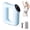 Blue, variant on Fascia Ring for Belly Fat Deep Tissue Vibration Massager Adjustable Modes Portable Full Body Muscle Recovery Tool