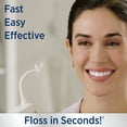 Miracle Smile Water Flosser, Portable Dental Rechargeable Water Flosser, Easy Refill Water Tank