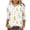 ☃042-White, variant on Xuyuer Easter 3/4 Length Sleeve Womens Tops Dressy Casual Blouses Spring Fashion 2026 Round Neck Business Trendy Tunics Top Shirts