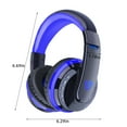 thumbnail image 3 of Wireless Headset with Mic for Work, Bluetooth Headset with AI Noise Cancelling Microphone, 65Hrs Working Time Wireless Headset with Microphone for Work from Home/PC/CallCenter/Computer/Laptop, 3 of 7