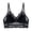 Black, variant on Strappy Low Back Bra for Women Lace Deep V Low Cut Backless Bralette Convertible Straps Halter Bra