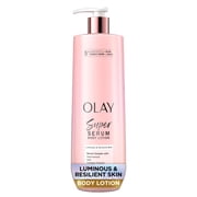 (2 pack) Olay Super Serum Body Lotion, Moisturizing Body Lotion for Dry Skin with Super Serum Complex, 18.5 fl oz