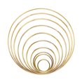 thumbnail image 2 of Boyijia 10pcs Different Sizes Dream Catcher Rings Diy Wreaths Macrame Projects Hoops Craft Round Rings, 2 of 6