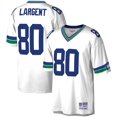 thumbnail image 1 of Maillot Réplique Héritage Blanc Seattle Seahawks Mitchell & Ness Steve Largent pour Hommes, m, 1 of 3