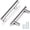 Polished Chrome, variant on 5 Pack| White Kitchen Cabinet Pulls 3 Inch Euro Style T Bar Handles Cupboard Stainless Steel Modern Cabinet Hardware