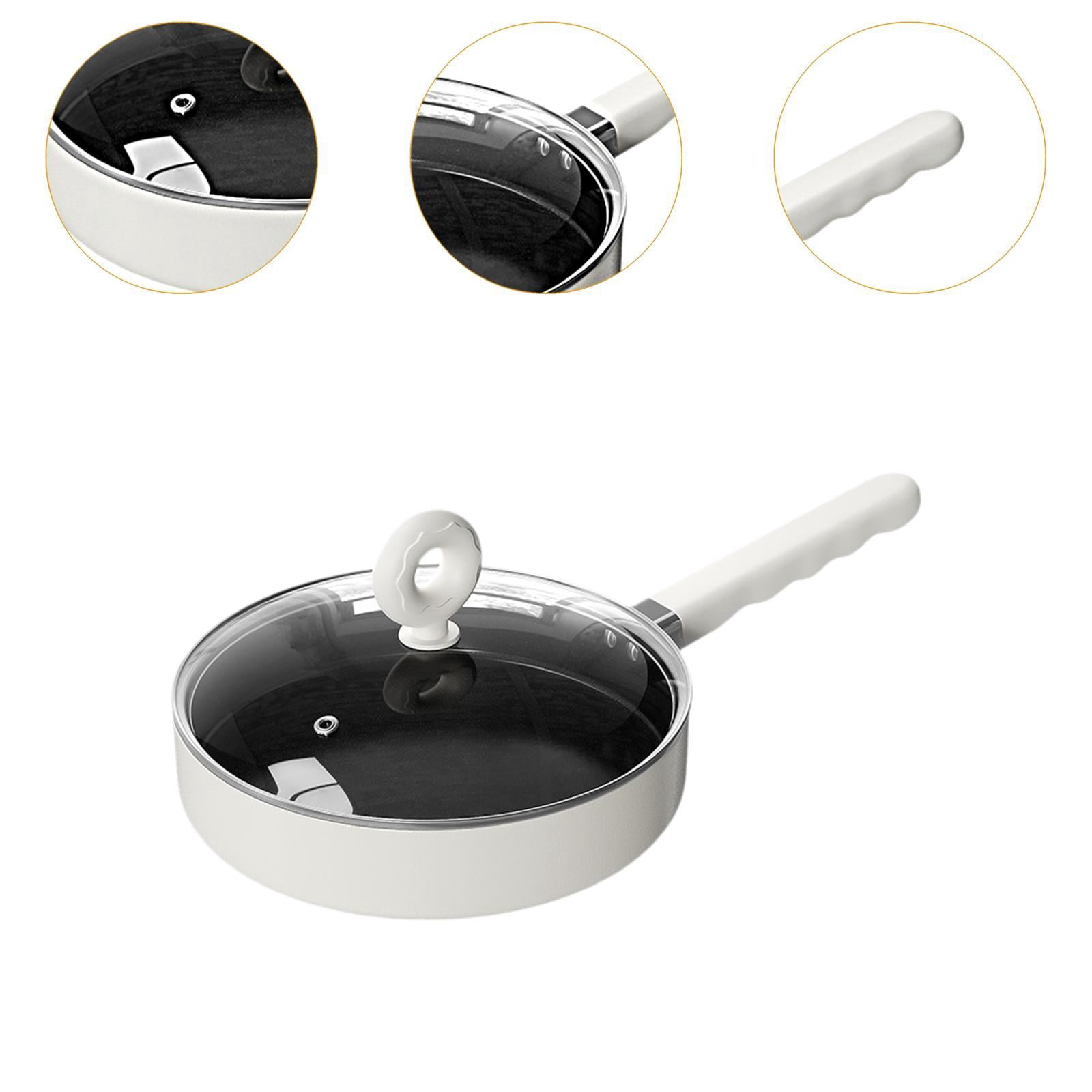 Wswqop Camping Frying Pan Camping Fry Pan Non Stick Gift Tableware Cookware for Outdoor 22cmx5cm