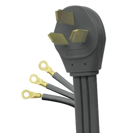 Voltec 4 Ft. 6/2-8/1 Srdt Grey 10-50P Ring Terminals