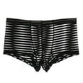 thumbnail image 2 of zeranth Men Underpants Sweat Absorbing Sweat-wicking Transparent Men Clothing Nylon Men's Underwear Boxers Daily Wear, 2 of 7