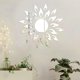 thumbnail image 4 of Pegatinas de pared con espejo de girasol para decoración, calcomanías de arte de pared autoadhesivas de acrílico redondas para bricolaje, murales de espejo, decoraciones para el hogar para l, 4 of 5