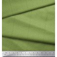 thumbnail image 3 of Soimoi Green Rayon Fabric Geometric Abstract Decor Fabric Printed Yard 42 Inch Wide, 3 of 3