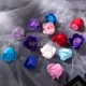 thumbnail image 4 of 27/81 Uds 3,5x4cm jabón flor Artificial sin Base de flores 3 cabezas de rosas de capas para el hogar boda Día de la madre decoración de caja de regalo DIY, 4 of 5
