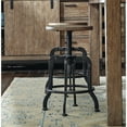 thumbnail image 4 of Beaumont Lane Metal and Wood Adjustable Bar Stool in Brown, 4 of 5