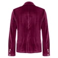 thumbnail image 7 of Xingpeng Nylon Blazer for Women Fall Long Sleeve Casual Comfort Stretch Jacket Business Relaxed Fit 2026 Brick Red S, 7 of 7